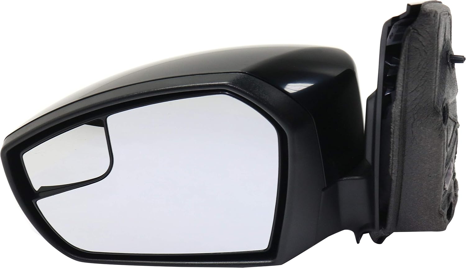 Kool Vue Driver Side Power Non-Heated Mirror for Ford Escape 2017-2019 Without Signal Light, Blind Spot Monitor, Memory & Puddle Lamp Paintable