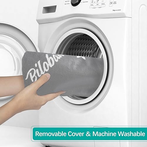 Miniatura 8 de Biloban Camas para perros pequeños, cama impermeable para perros pequeños con funda extraíble lavable, almohadilla de cama de espuma para perros