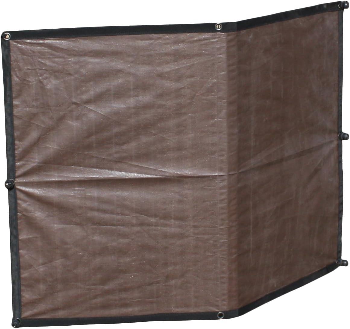 AdvantekOriginal Pet Gazebo Outdoor Reversible Nylon Sun Shade with 4 Ball Ties