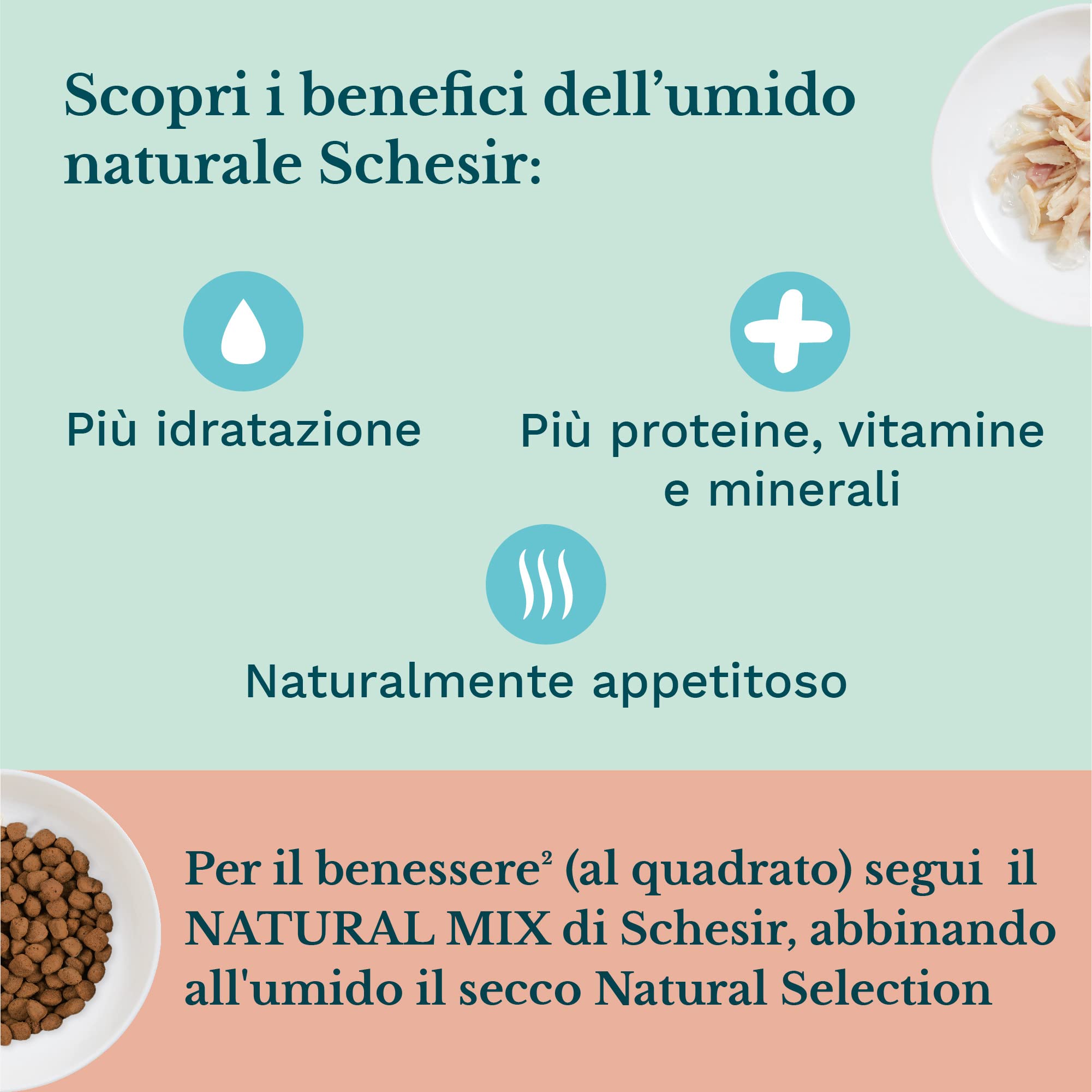 Schesir - Cibo umido per gatti cuccioli al gusto Tonnetto in crema - per gattini dai 0 ai 6 mesi - 20 buste con tappo da 150g (3kg totale)