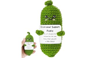 Handmade Mini Comfort Gift Emotional Support Pickle Ornament