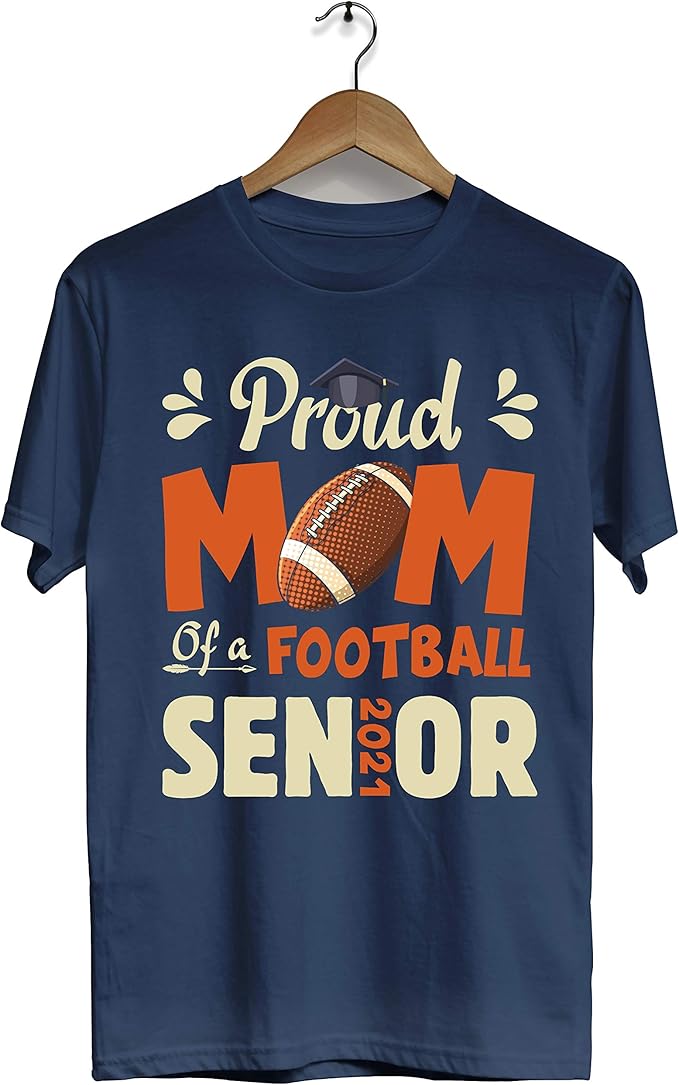 Proud Mom Of A 2021 Senior Quotes Amazon.com: LORENZO SERRANI76 Womens Proud Mom of A Football Senior