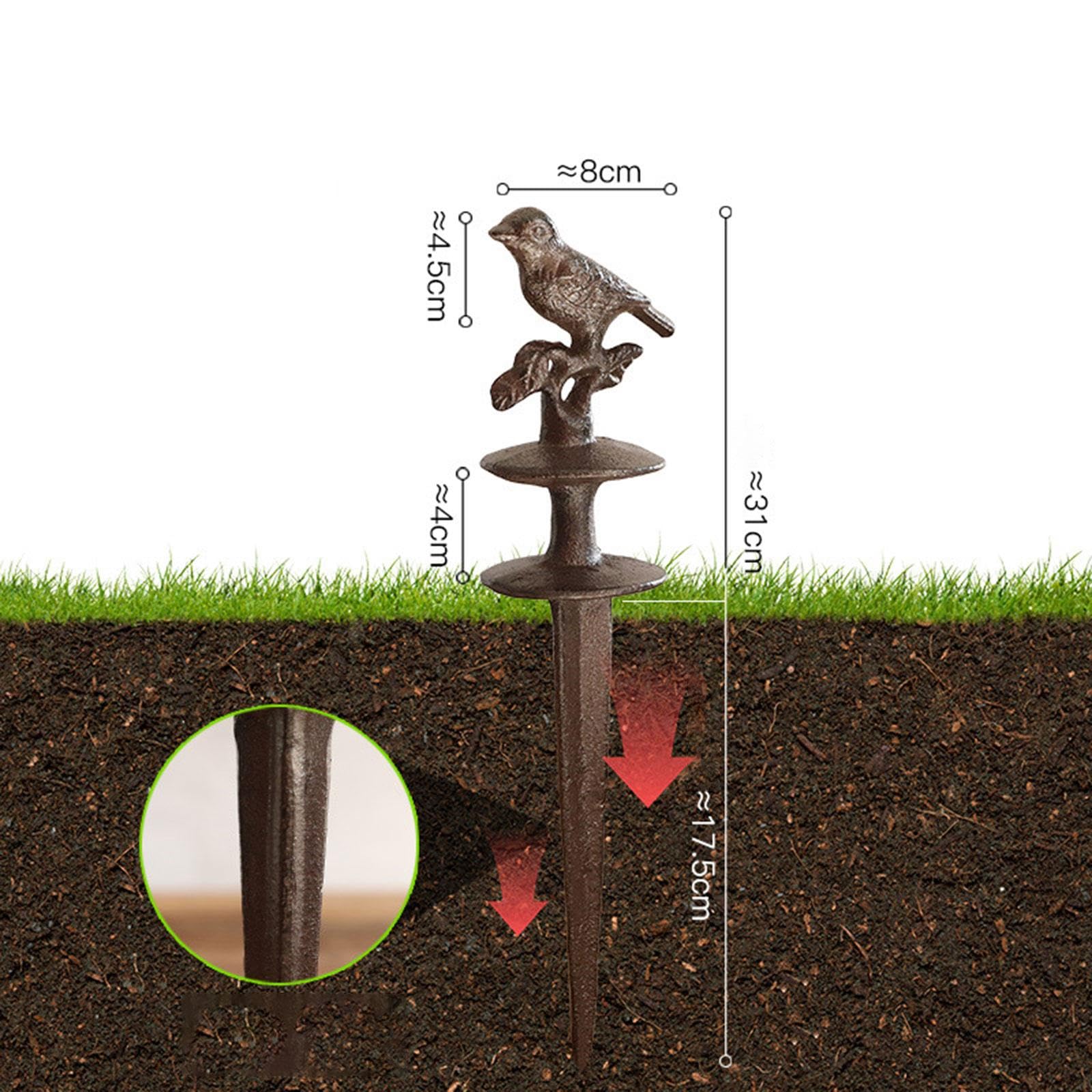Guía para de Jardín, Adorno para de Flores, Soporte para Tubo Decorativo para Parque Y Patio, Protección Resistente para Exteriores, H