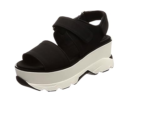 Amazon スナイデル サンダル スニーカーソールサンダル Swgs レディース Blk 22 0 22 5 Cm ファッションサンダル