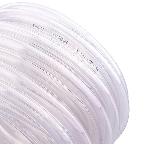 Miniatura 111 de DERNORD - Tubo de cloruro de polivinilo (PVC) de 5/16 pulgadas de diámetro interior x 7/16 pulgadas de diámetro exterior, manguera flexible