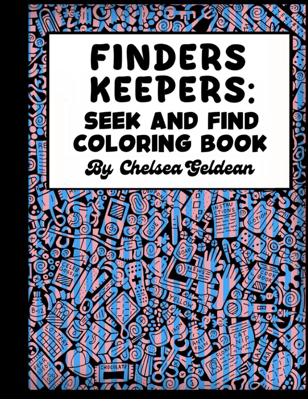 Finders Keepers: Seek and Find Coloring Book