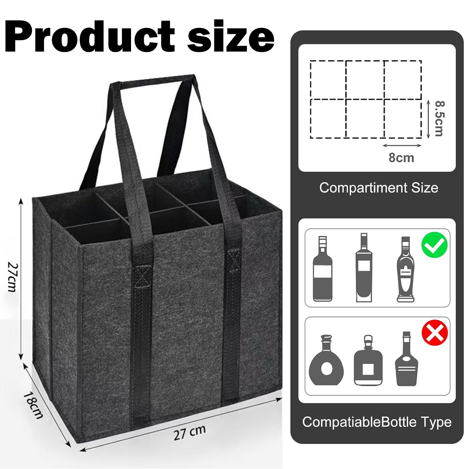 Porta Birra Achilles Borsa Porta Bottiglie Acqua - Portabottiglie Per 1 1.5L Bottiglia - Pieghevole, In Borse Per Bottiglie Vino Porta Birra Achilles Borsa Porta Bottiglie Acqua - Portabottiglie Per 1 1.5L Bottiglia - Pieghevole, In Borse Per Bottiglie Vino
