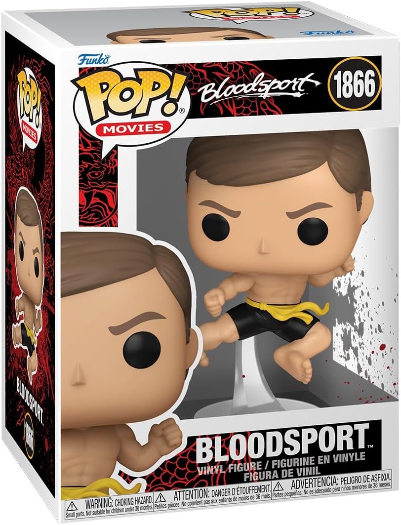 POP Movies: Bloodsport - Frank Dux - Collectable Vinyl Figure - Gift Idea - Official Merchandise - for Kids & Adults - Movies Fans - Model Figure for Collectors and Display
