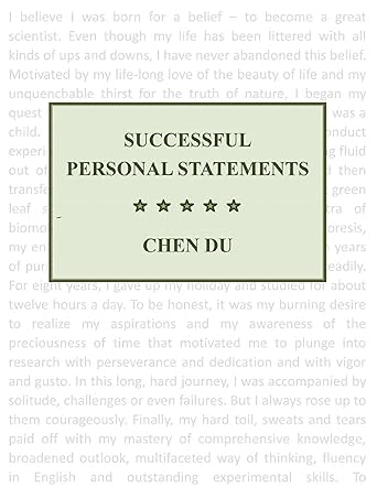 Successful Personal Statements