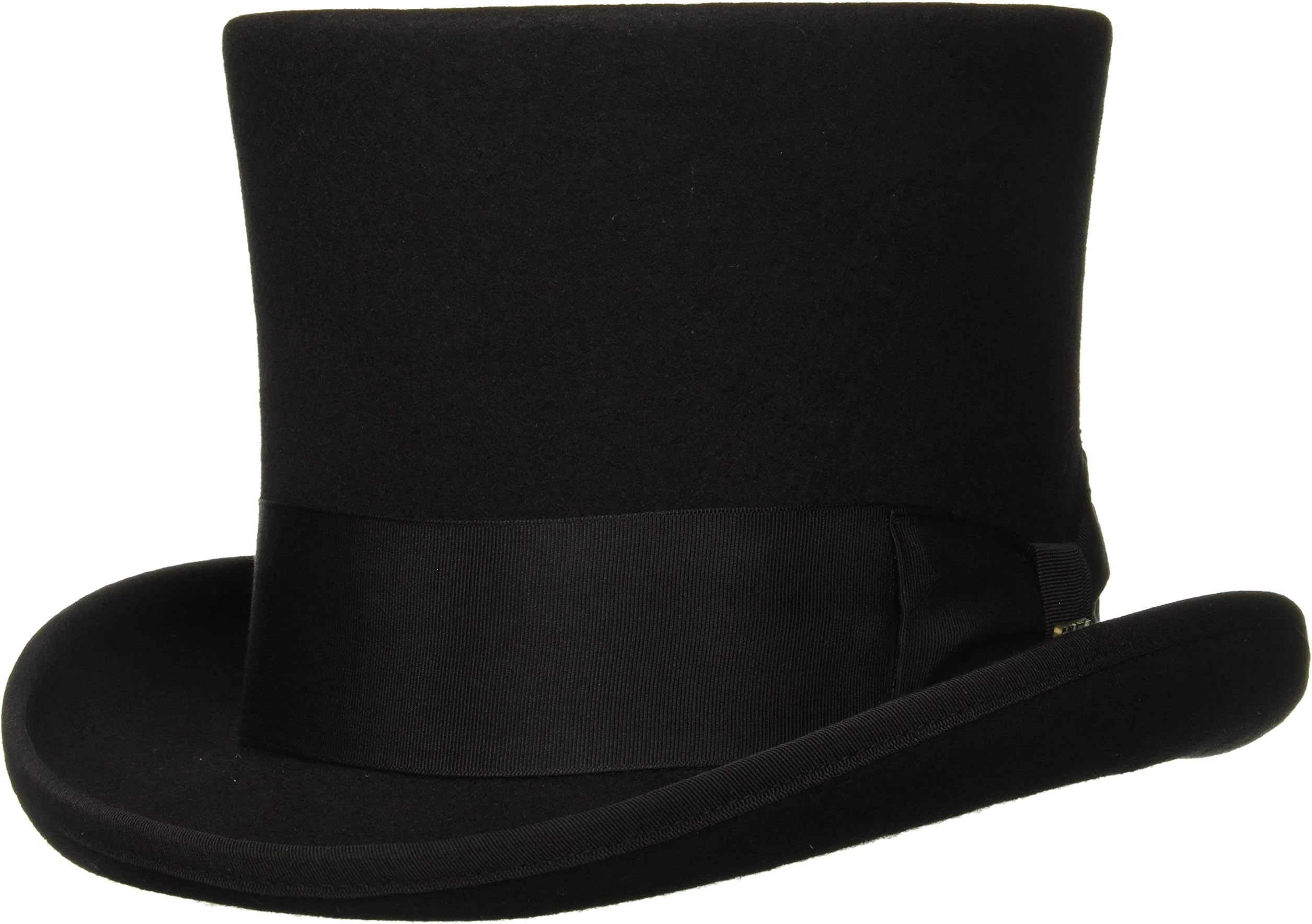 Men's Wool Felt Top Hat, Black, varies