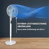Rowenta Turbo Silence Extreme+ Foot Fan with 16 Speeds and 3 Auto Modes, Quiet Fan with Effitech Technology, 120 Degree Oscillation, Adjustable Height, VU5890 - 2