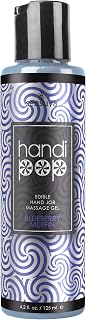 Sensuva Handipop Edible Massage Edible Gel | Water Based | for Men, Women and Couples (4.2 fl. oz, Blueberry Muffin)