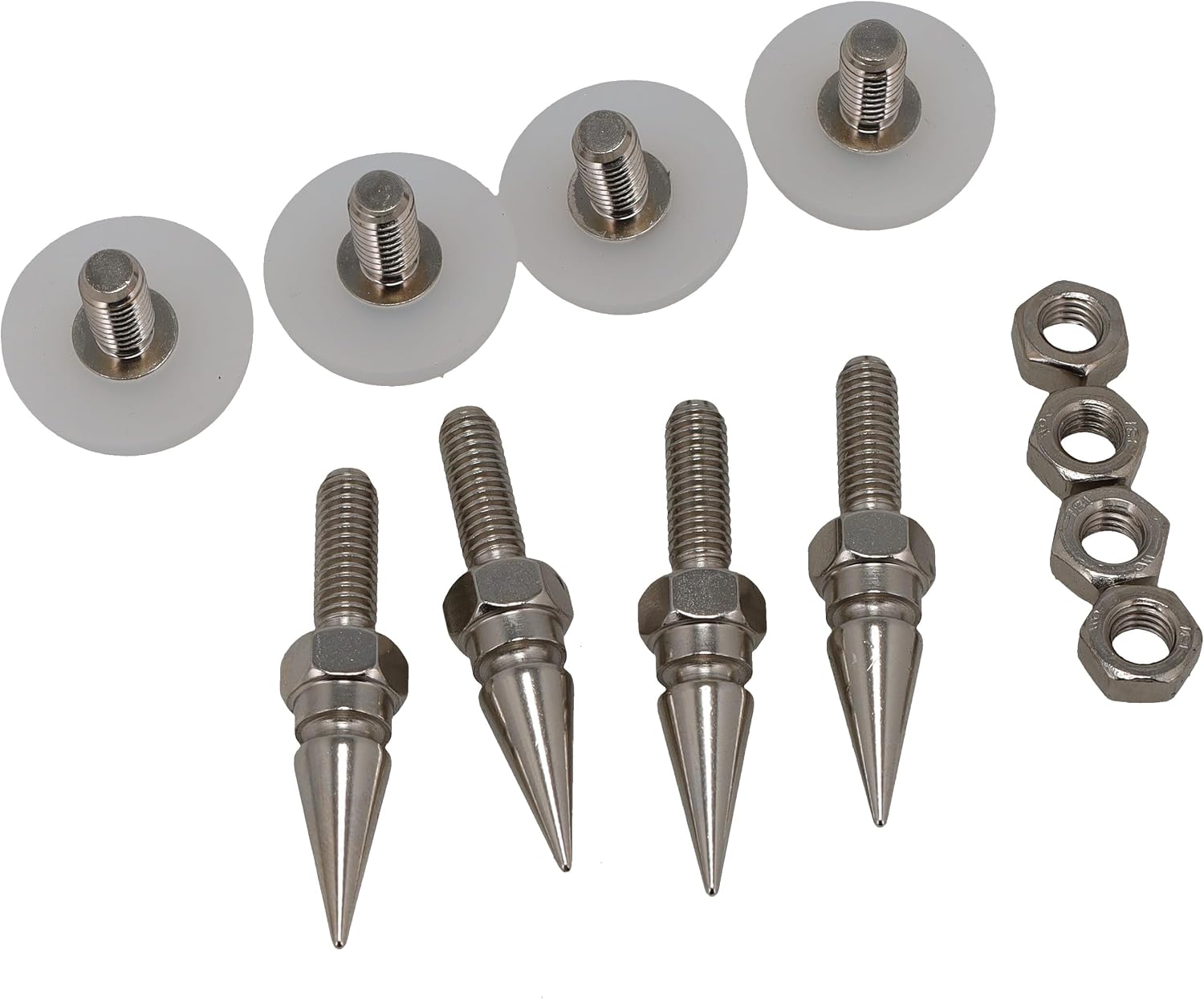 Supplying Demand ZE01601 Speaker Accessory Pack – Spikes & Rubber Feet