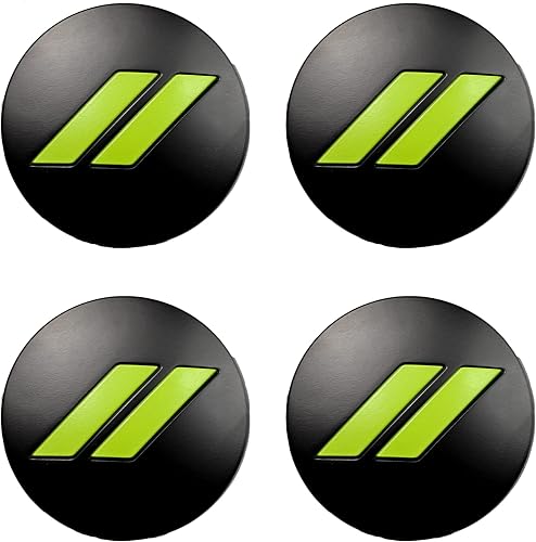 Tapa central del cubo OEM Color compatible con Dodge Challenger/Charger (Sublime PFB/Matte Blazk)