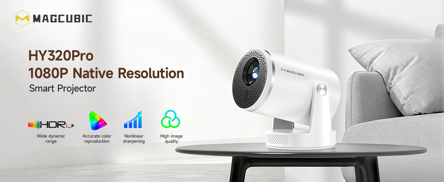 Amazon.com: Mini Projector with Wifi 6 and Bluetooth 5.4, Smart