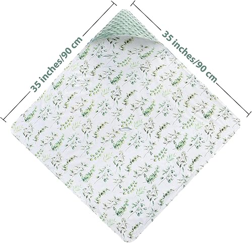 Miniatura 2 de Mantas de asiento de automóvil para bebés, fundas de asiento de automóvil de invierno, 100% algodón, manta para envolver al bebé con sombrero para