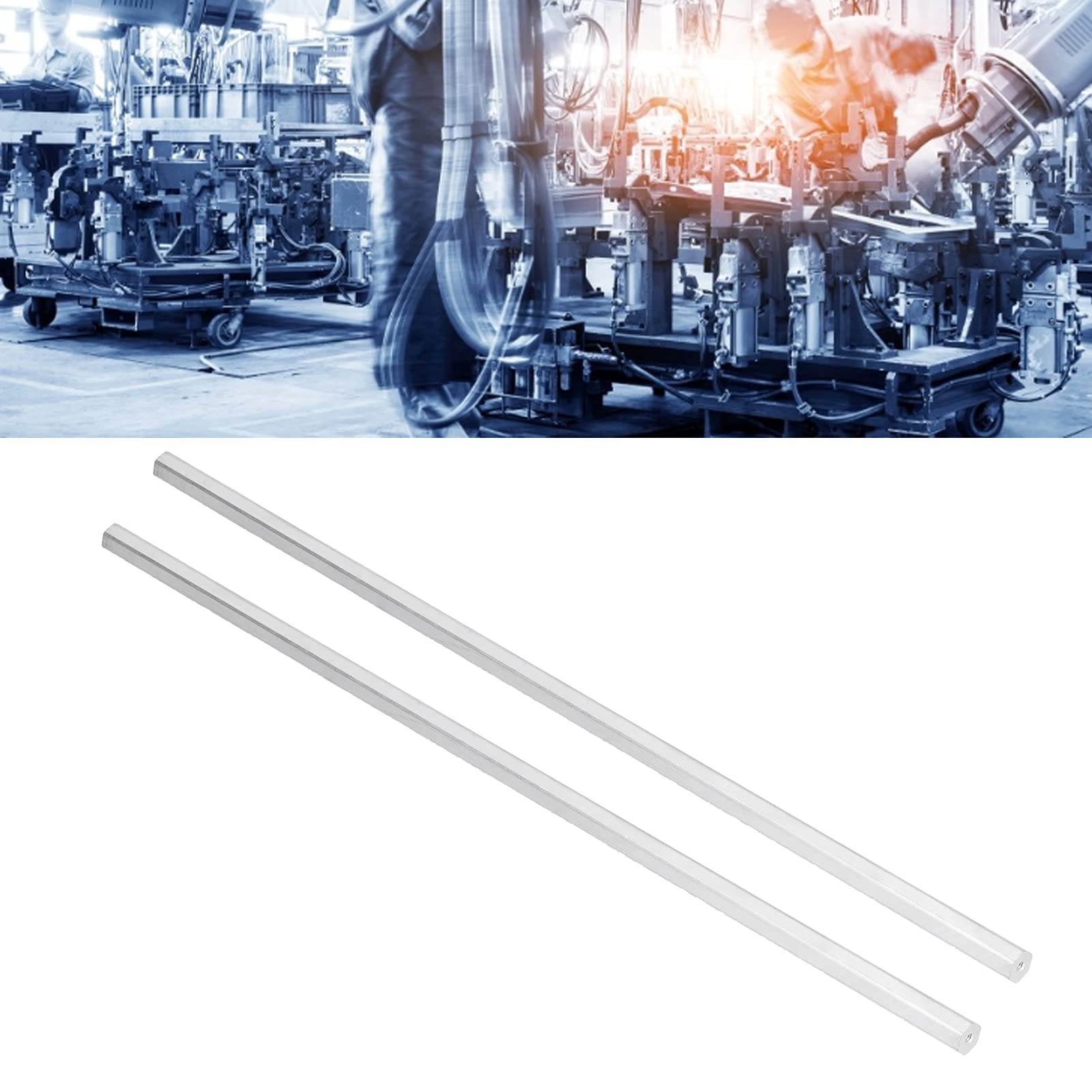 Albero Albero Esagonale, Albero Esagonale In Lega Di Alluminio Da 2 Pezzi Per Accessori Albero Motore Per Attrezzature Tornio Per Apparecchiature Di Ingegneria(4104-0012-0624 - Foto 4