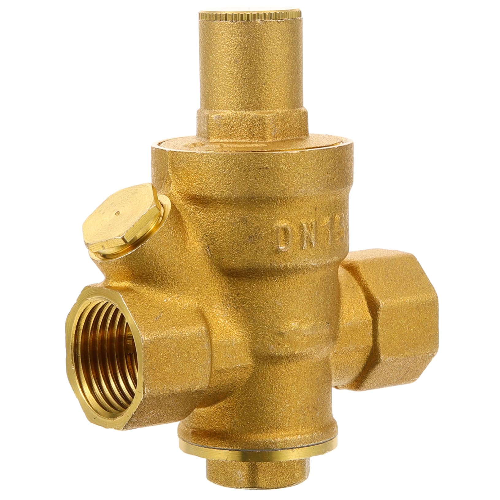 Réducteur de pression d'eau Healvian 1/2 DN15 réglable avec clapet pour maison
