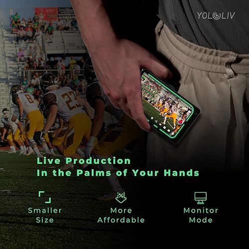 Miniatura 6 de YoloLiv YoloBox Mini Codificador y monitor de transmisión en vivo inteligente todo en uno, ultraportátil