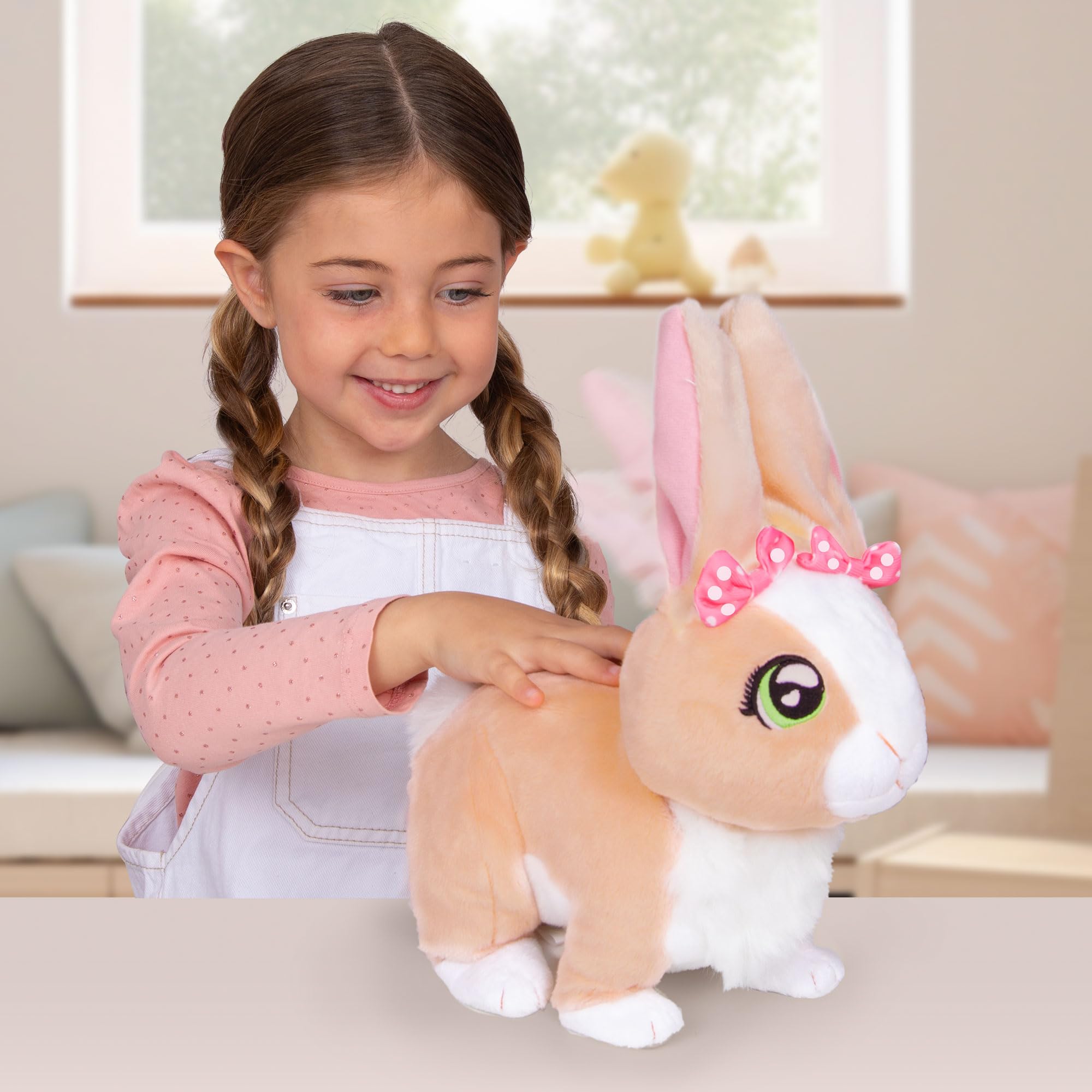 Club Petz Betsy Browny Rabbit Interactive Soft Toy : Amazon.co.za