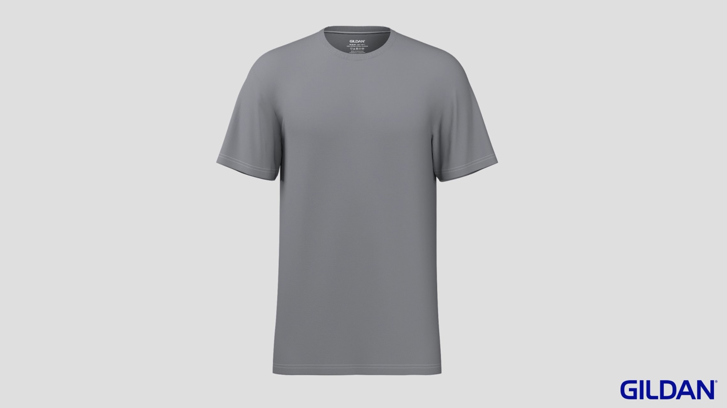 Gildan Men's Crew T-Shirts, Multipack, Style G1100, Black