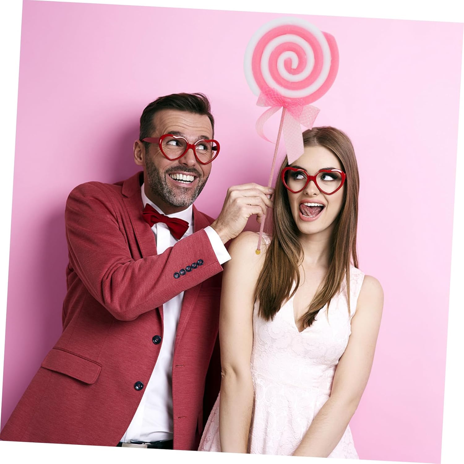 3pcs Faux Lollipop Photo Props Realistic Candy Models for Photography Creative Tea Party Decorations Lightweight Fun Ornaments for Boys and Girls Party Supplies