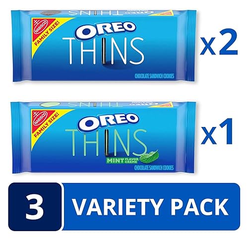 Vista 183 de OREO The Most Stuf Galletas sándwich de chocolate, edición limitada, 1 paquete resellable de 13.4 oz