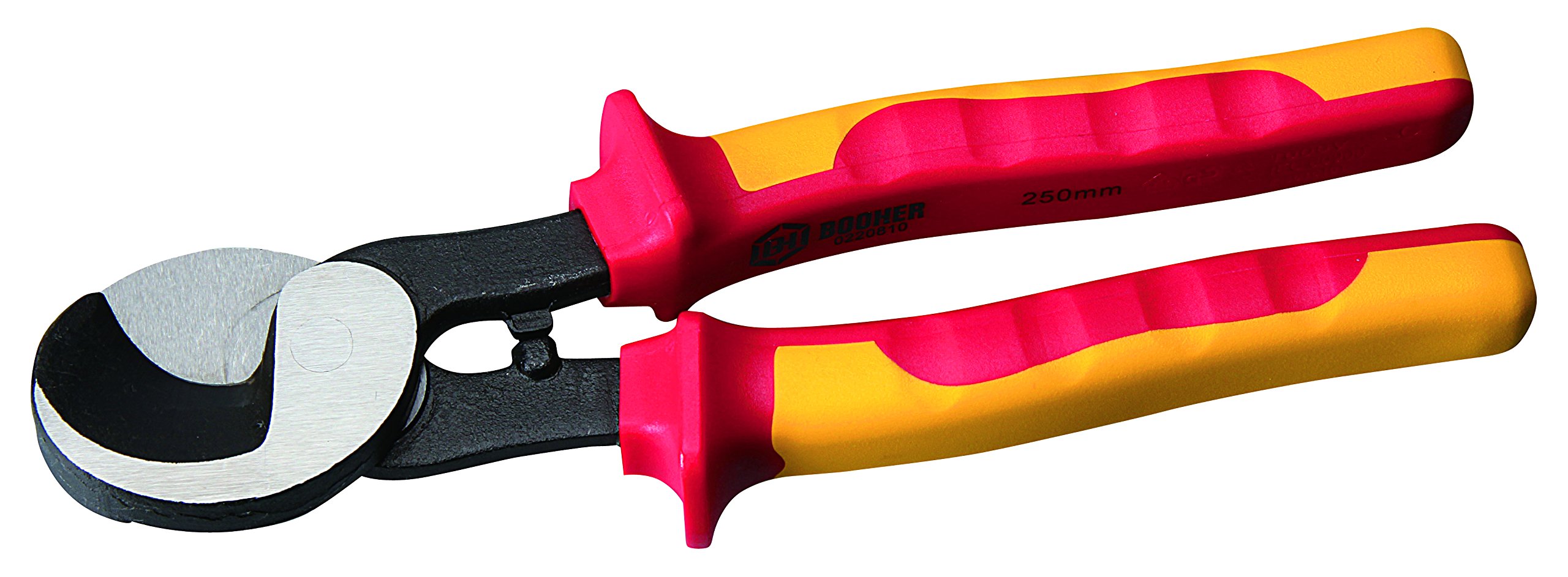 BOOHER 0220810 1000V VDE Insulated Cable Cutting Pliers 10”