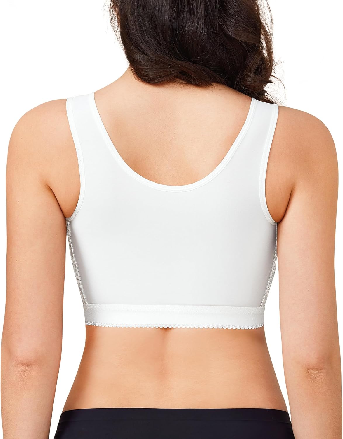 BRABIC Womens' Front Closure Post-Surgery Posture Corrector Bra Shaper Tops with Breast Support Band - Image 2