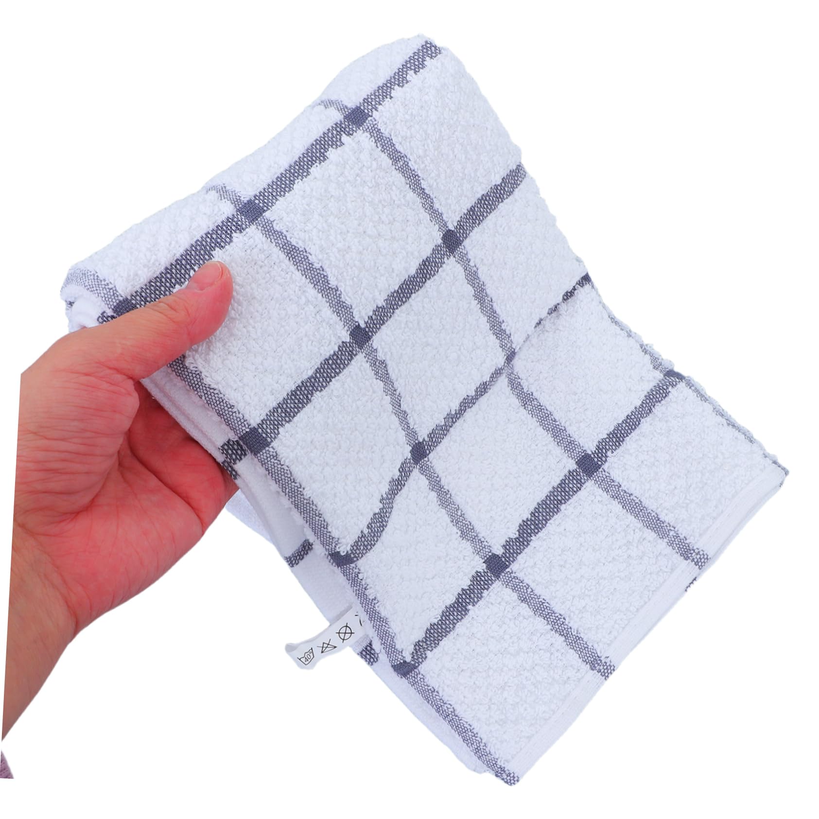 Paños de Cocina de Algodón 6 Piezas, Alta Absorción, Reutilizables