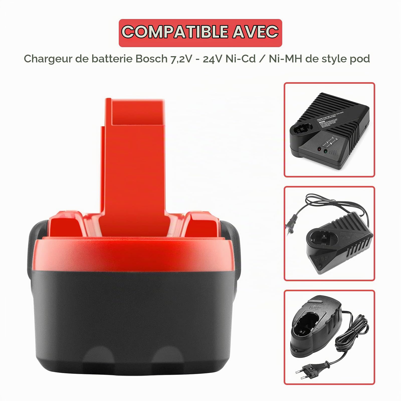 2 X ADVTRONICS 14.4V 3.5Ah Ni-MH BAT040 Batterie de Remplacement pour MaKita 2607335275 2607335533 2607335534 2607335711 2607335465 2607335685 2607335276 BAT038 BAT040 BAT041 BAT140 BAT159 13614