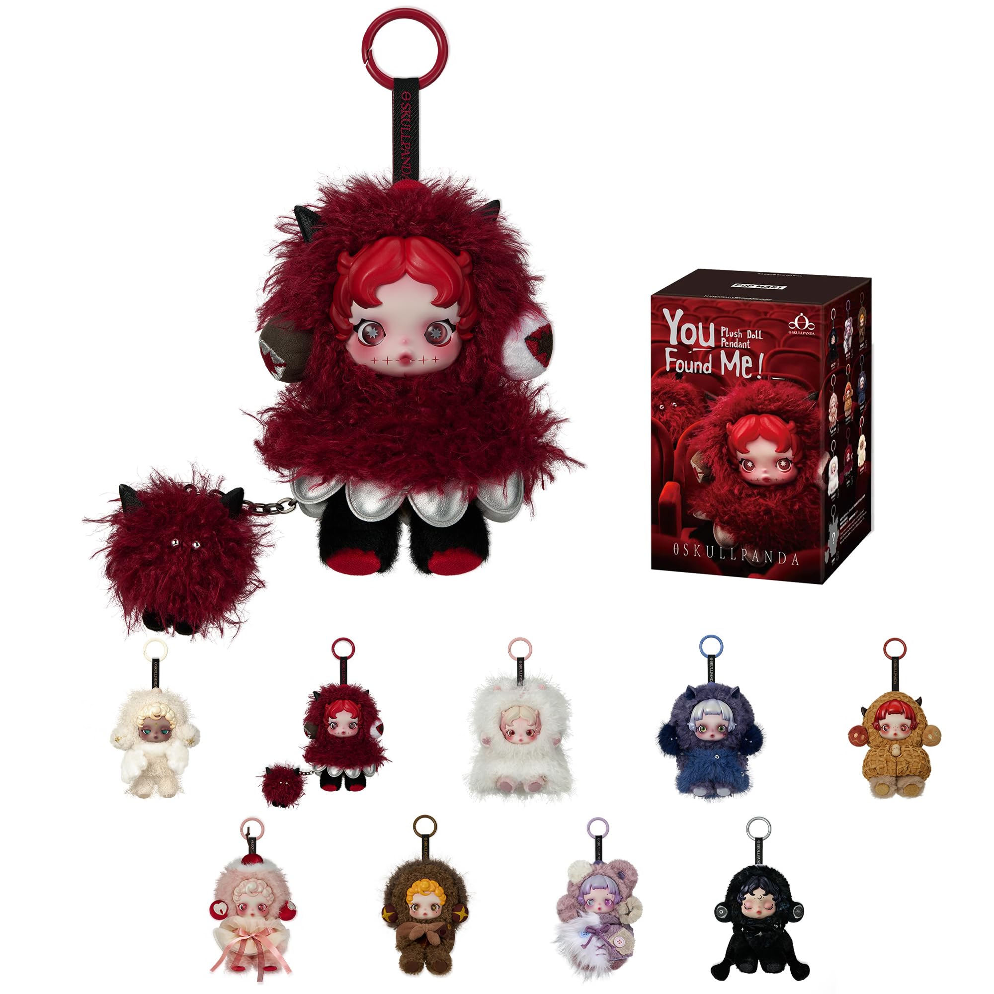 Amazon.co.jp: POP MART SKULLPANDA You Found Me! シリーズ