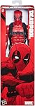 Figurine d'action Marvel Deadpool de 12 po avec accessoire, jouets de super héros pour les fans de 14 ans et plus