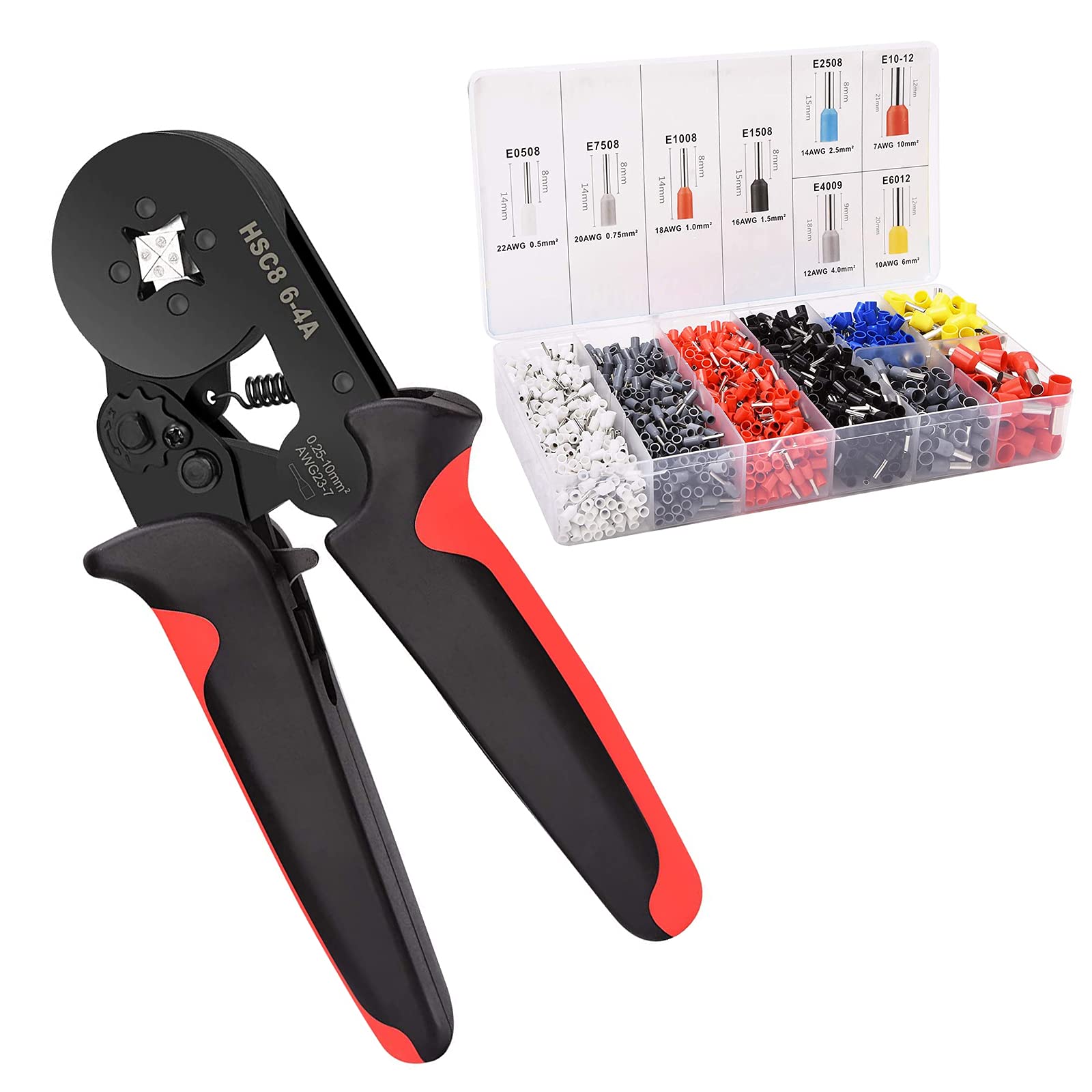 Buy G4S3 Ferrule Crimping Tool Kit, Selfadjustable Ratchet Wire