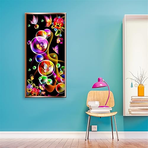 Kits de pintura de diamantes 5D por números kits de pintura de diamantes grandes para adultos taladro completo arte de diamante bordado de punto de