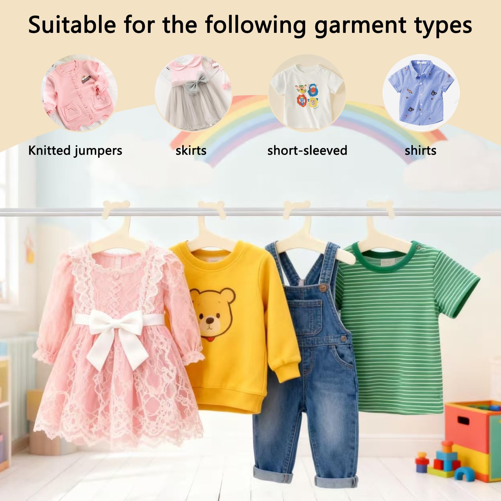 et di 12 grucce per bambinis, in legno grucce neonato, per bambini grucces bambini, per vestiti appendini bambinis, camicie, giacche, pantaloni, armadietti