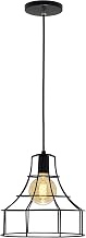 Pendente Aramado, Auremar, Circo 141-PT, Preto,