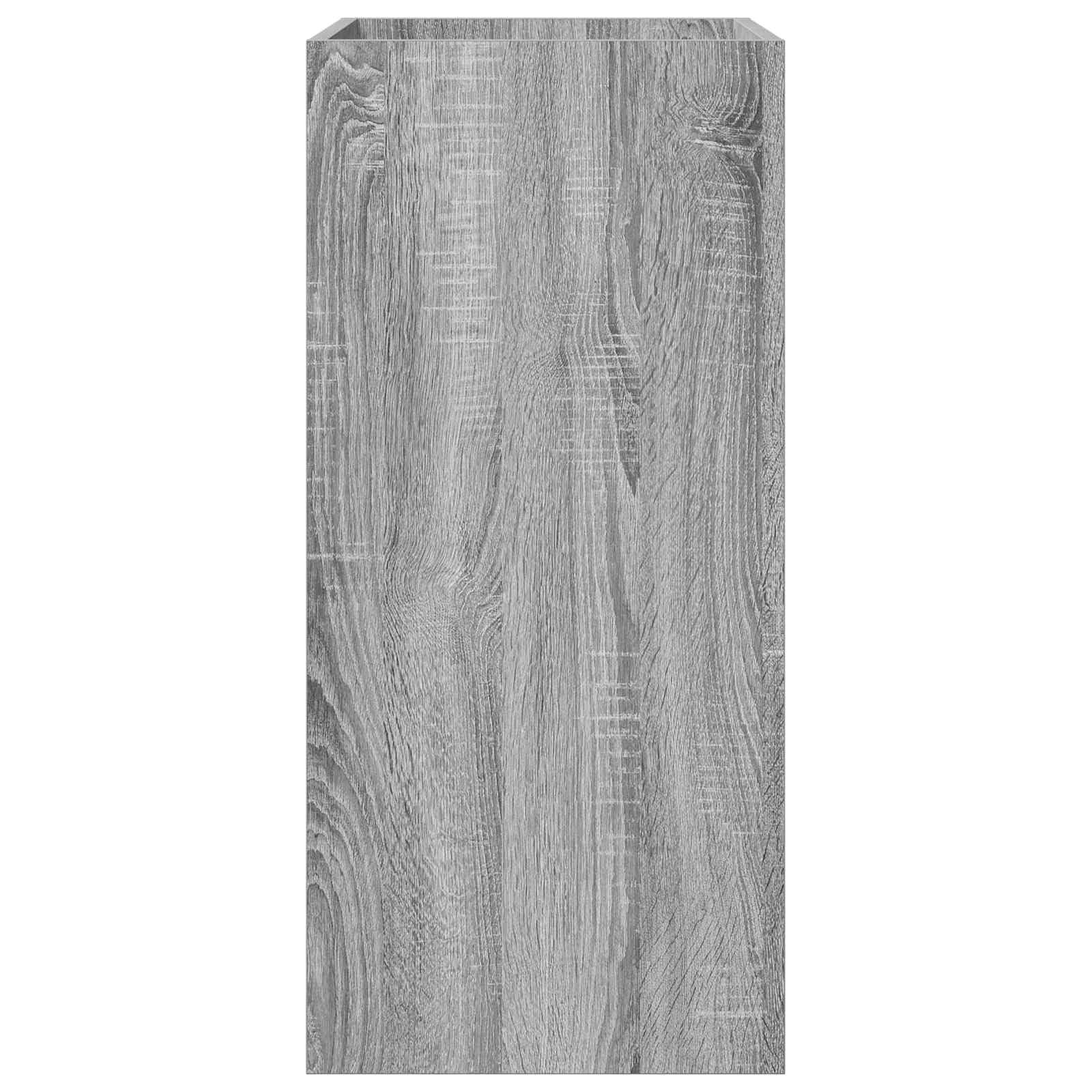 Sonoma szafka pod umywalkę, szara, 56 x 37,5 x 81 cm, materiał drewnopochodny z miejscem do przechowywania, drzwi na zawiasach, montaż do łazienki, szafka pod umywalkę, meble łazienkowe, regał