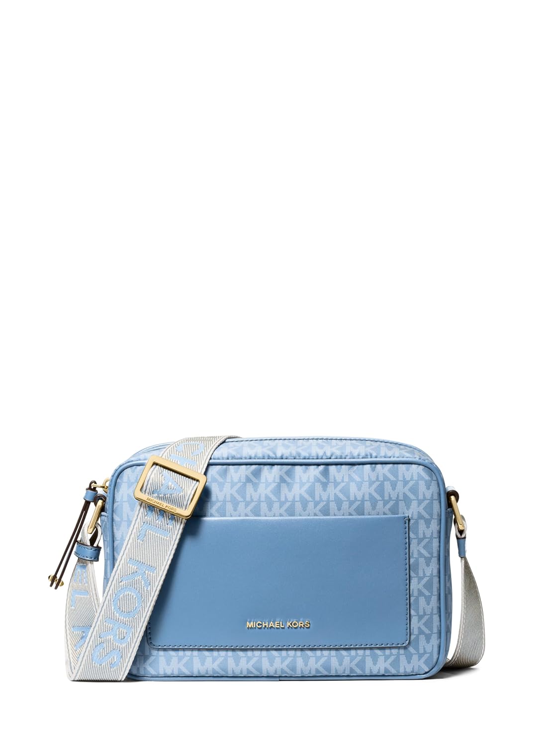 Michael Kors womens Jet Set Large Webbing Strap Crossbody Bag