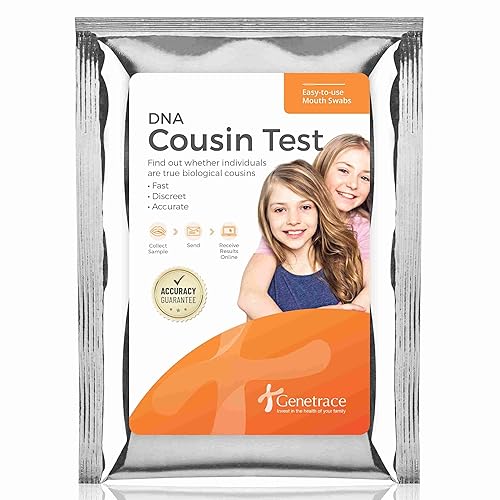 DNA Cousin Test - at-Home Collection Kit for Two Potential