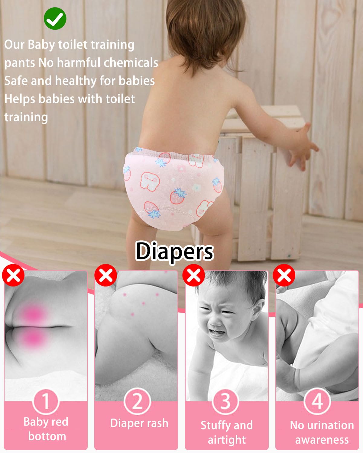 Mutandine Spannolinamento 2 Pezzi - Mutandine Apprendimento Morbide & Traspiranti per Bambini | Allenamento Vasino Senza Perdite | Conforto Garantito.
