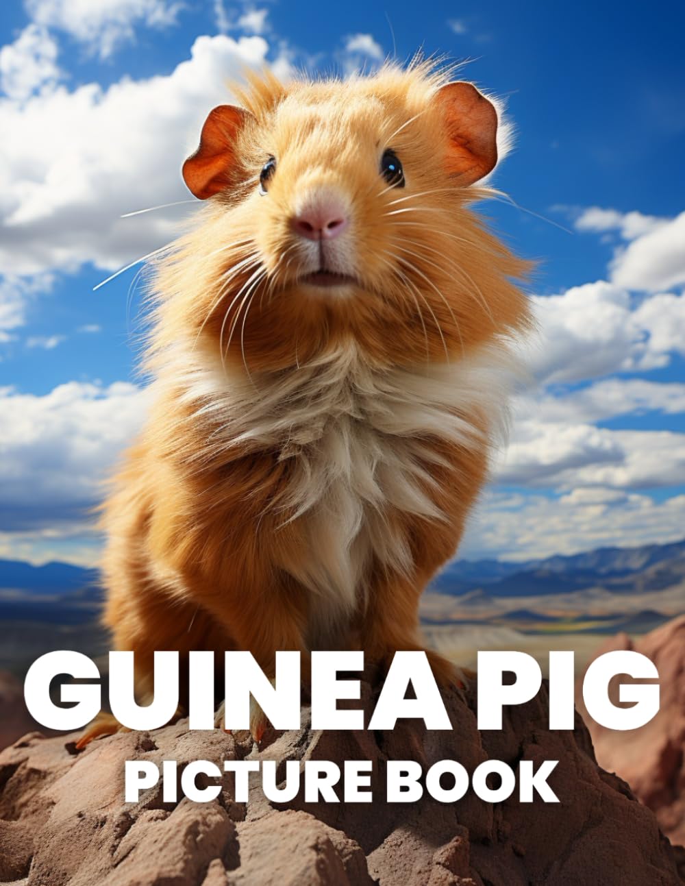 Guinea Pig Picture Book: A Heartwarming Collection of 100 Images of Adorable Guinea Pigs