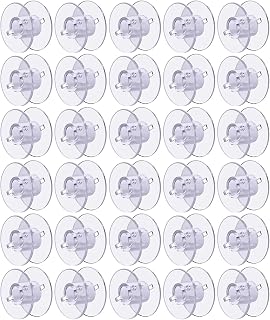 50 Pack Clear Plastic Sewing Machine Bobbins Transparent Class 15 Universal Fit Bobbin Set Thread Organizer Quilting Embroidery Accessory Spool Holder