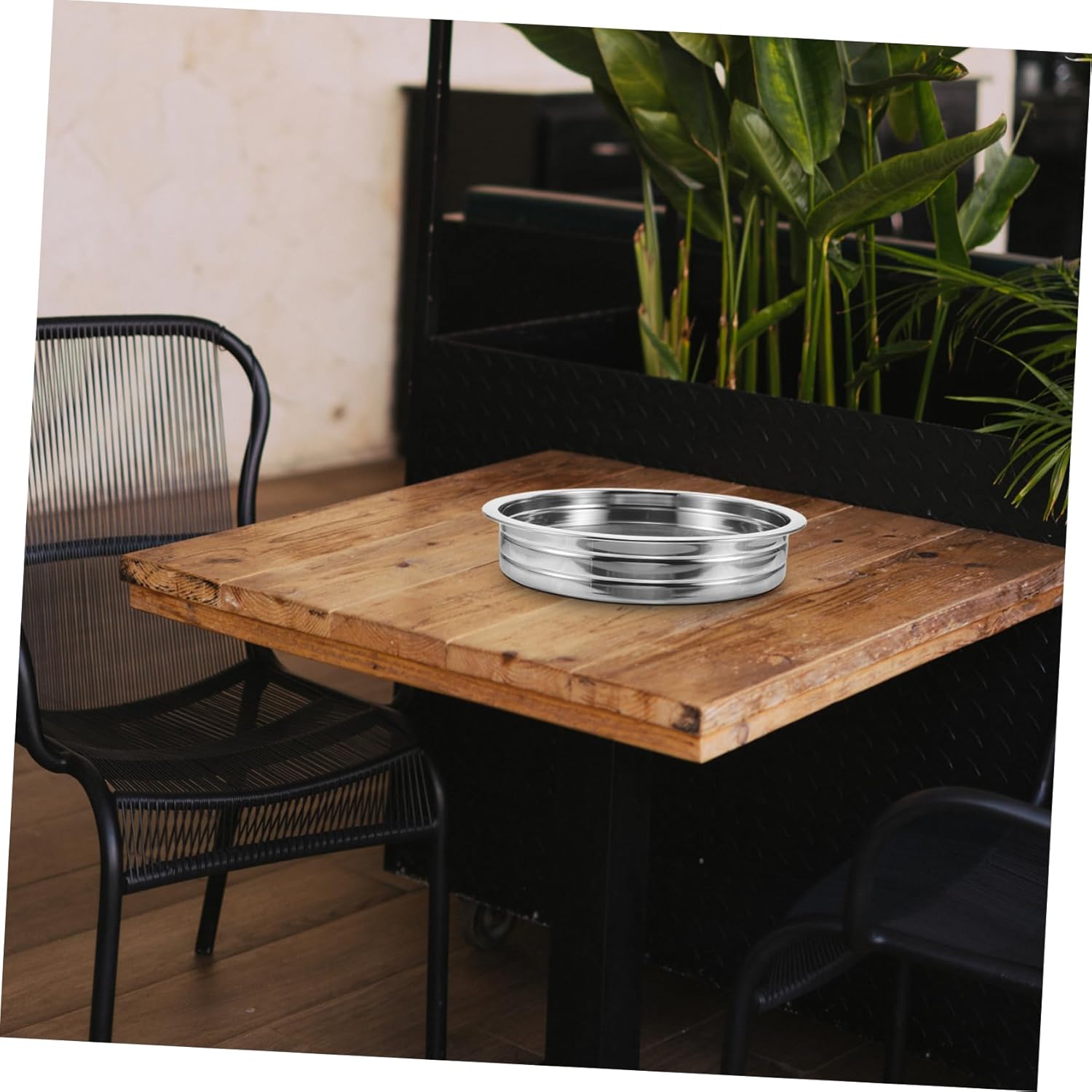 Garneck Stainless Steel Communion Plate Cover Large Religious Dish for Holy Communion Bread and Wine and Easy to Clean for Church Services
