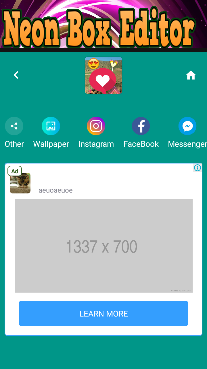 Neon Box Editor - App on Amazon Appstore