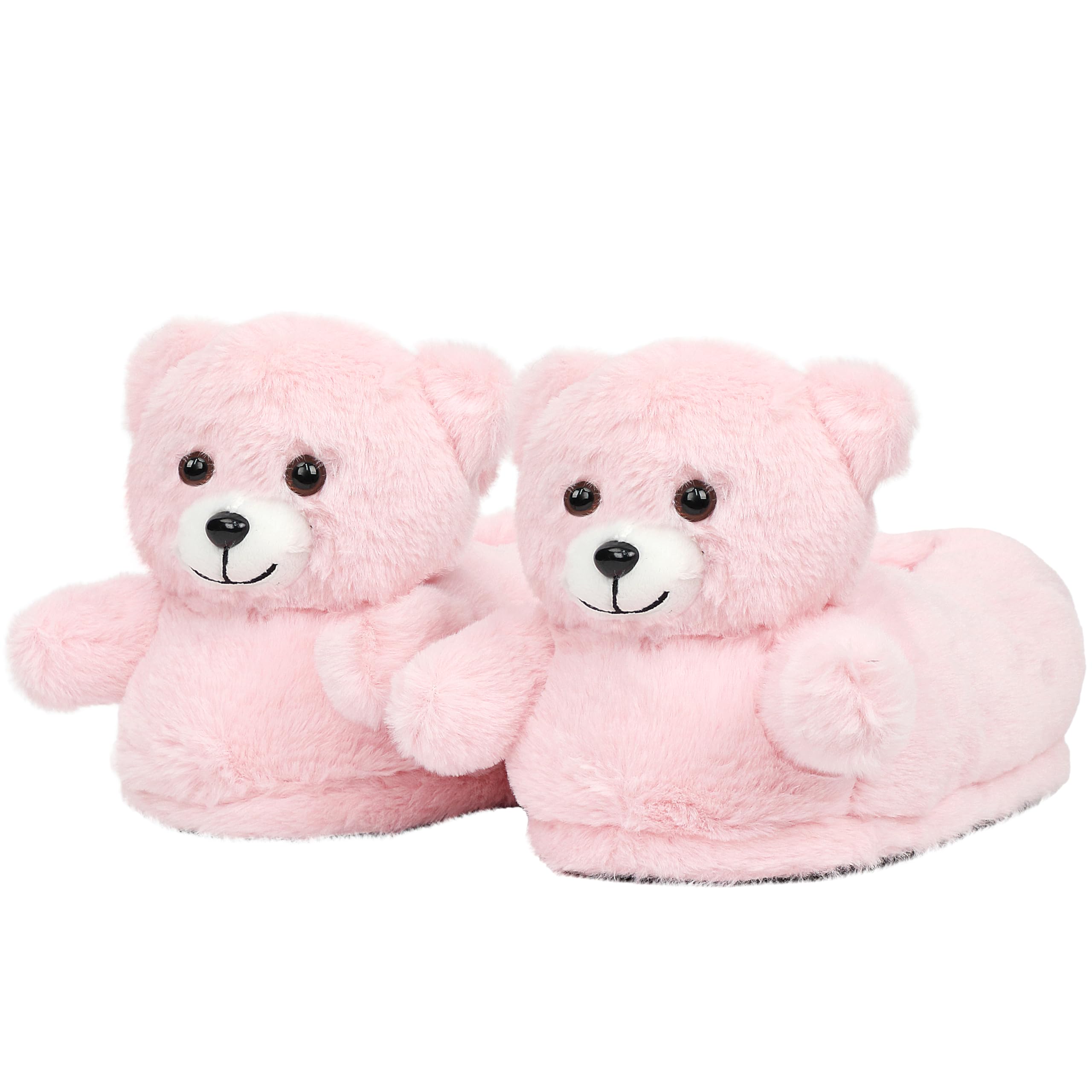 Aopuro Cute Women Penguin Animal Slippers Fluffy Warm Plush House Shoes Novelty Soft Slippers Cartoon Gifts for Birthday Christmas