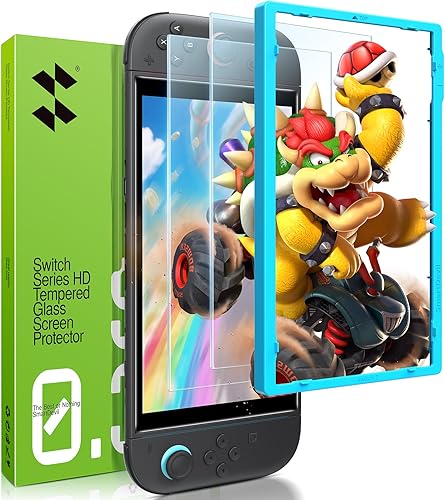 SMARTDEVIL 2-Pack for Nintendo Switch 2 oled Screen Protector (2025 Model, 7.9 inch), 9H Tempered Glass, HD Clear, Easy Installation, Anti-Scratch,