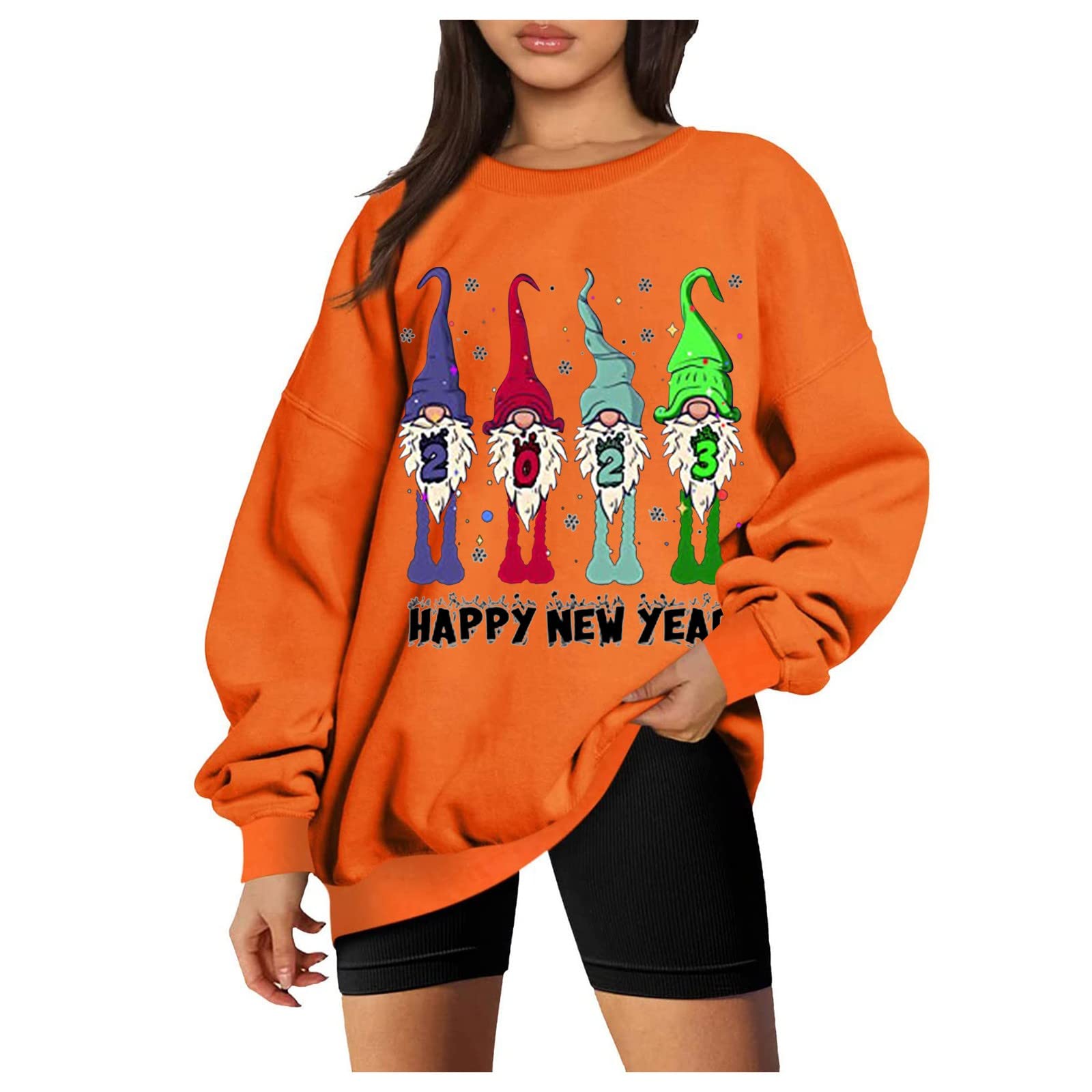 Tops for Women Western Aztec Ethnic Print Shirts Raglan Long Sleeve Crewneck Loose Fit Pullover Sweatshirts Blouse