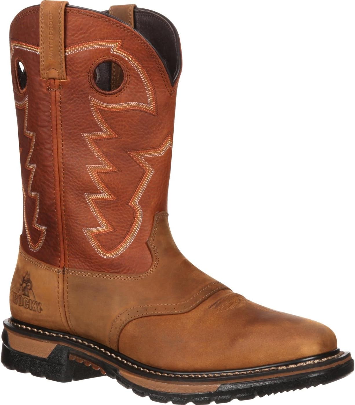 ROCKY Original Ride Waterproof Western Boot