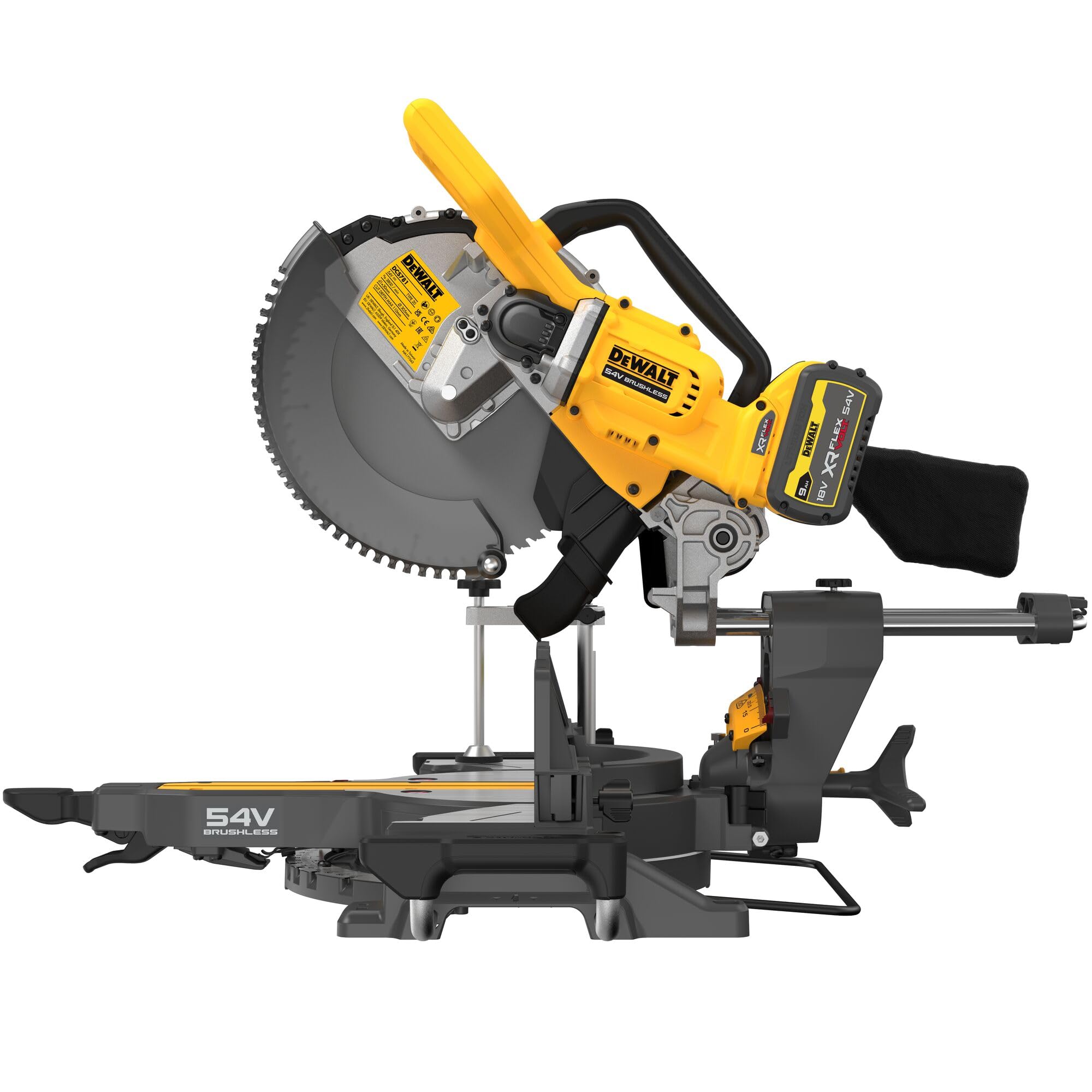 DeWALT Scie à onglet sans fil DCS781X2 305 mm 54 V